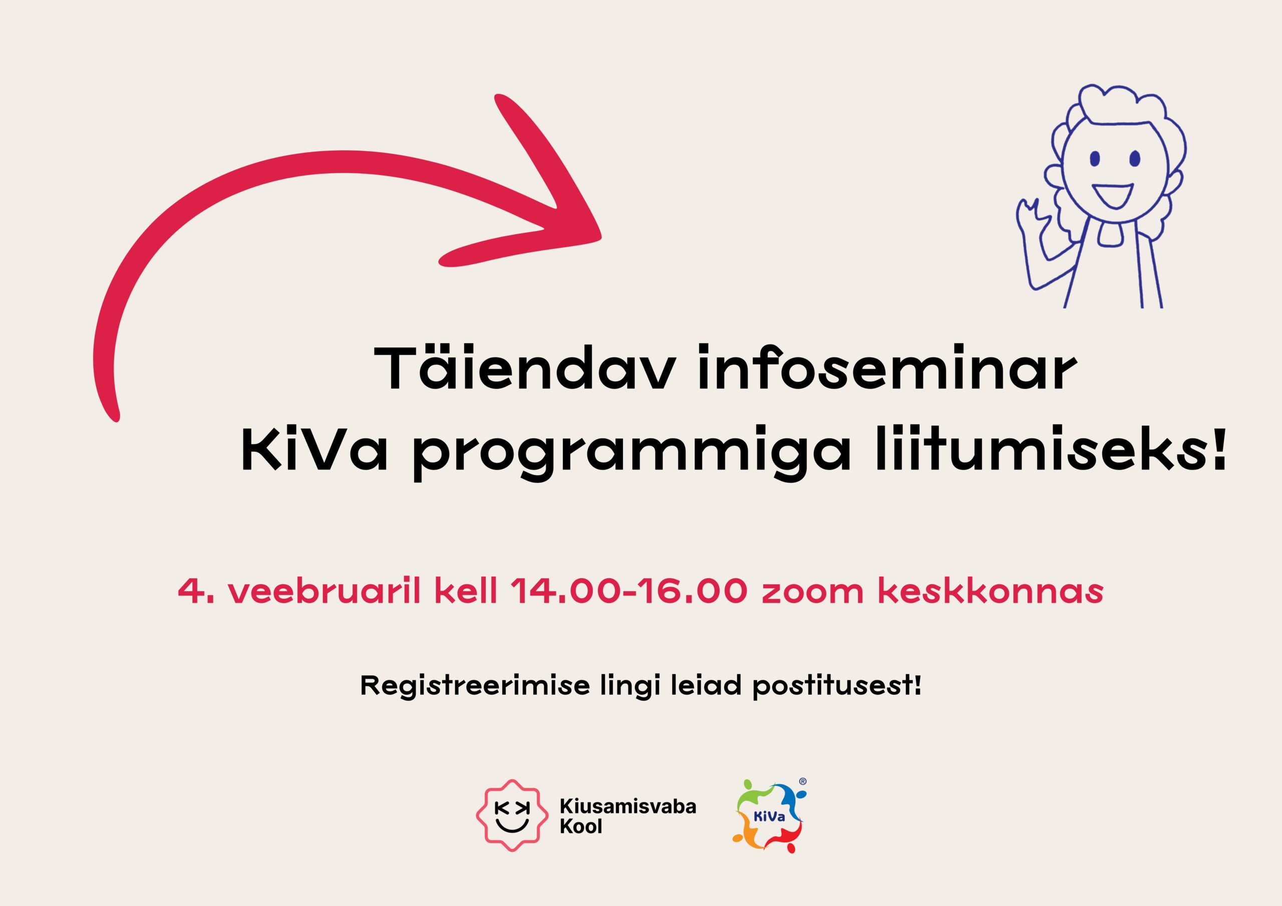 SA Kiusamisvaba Kool korraldab veebipõhise infoseminari!